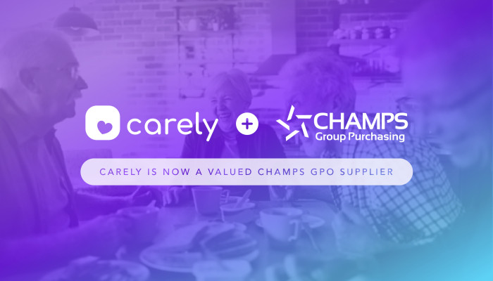 Carely, Inc. and CHAMPS Group Purchasing Announce Partnership Agreement